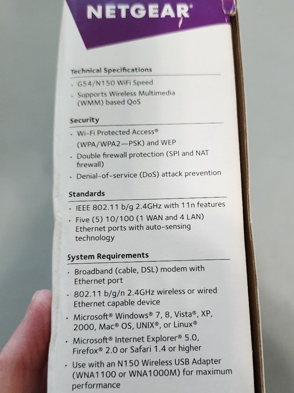 Net Gear Router, New in box - Picture 3 of 7